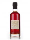 A bottle of English Spirit Old Fashioned English Toffee Vodka