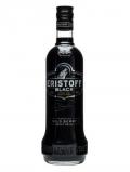 A bottle of Eristoff Black Liqueur