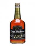 A bottle of Evan Williams 1783 / No. 10 Brand Kentucky Straight Bourbon Whiskey
