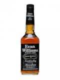 A bottle of Evan Williams Extra Aged Kentucky Straight Bourbon Whiskey