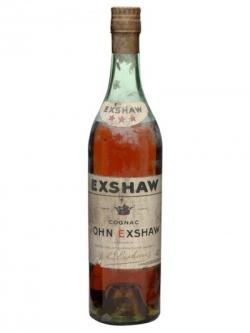 Exshaw 3 Star Cognac / Bot.1960s