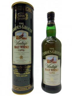 Famous Grouse Vintage Malt 1989 12 Year Old