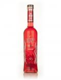 A bottle of Faust Cranberry Vodka