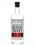 A bottle of Five Wives Vodka