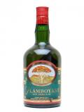A bottle of Flamboyant Vieux Rum