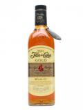 A bottle of Flor de Cana 4 Year Old Gold Rum