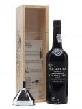 A bottle of Fonseca Guimaraens 1998 Vintage Port& Funnel