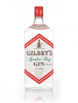 Gilbey's London Dry Gin 1l - 1970s