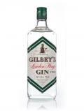 A bottle of Gilbey's London Dry Gin 40% - 1970s