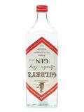A bottle of Gilbey's London Dry Gin / Bot.1980s / Large Bottle