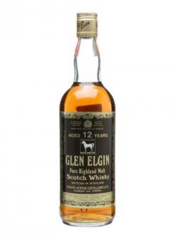 Glen Elgin 12 Year Old / Bot. 1970's Speyside Whisky
