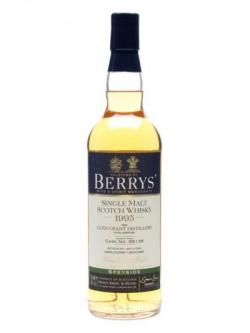 Glen Grant 1995 / 18 Year Old / Cask 85138 / Berry Brother Speyside Whisky
