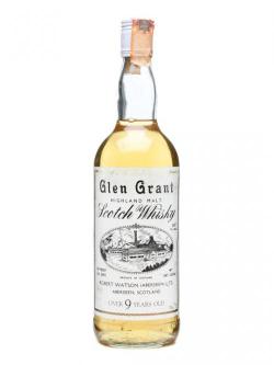 Glen Grant 9 Year Old / Robert Watson / Bot.1960s Speyside Whisky