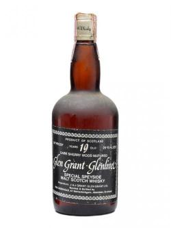 Glen Grant-Glenlivet / 19 Year Old / Dark Sherry / Bot.1970s Speyside Whisky