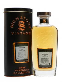 Glen Keith 1991 / 25 Year Old / Signatory Speyside Whisky