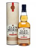A bottle of Glen Moray 10 Year Old / Chardonnay Cask Speyside Whisky