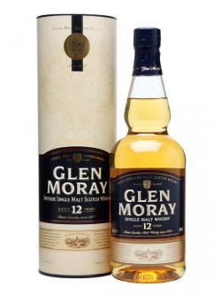 Glen Moray 12 Year Old Speyside Single Malt Scotch Whisky