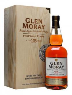 Glen Moray 25 Year Old / Portwood Finish Speyside Whisky