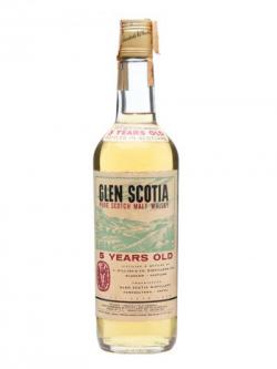 Glen Scotia 5 Year Old / Bot.1960s Campbeltown Whisky