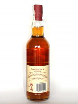 Glendronach 12 year Back side