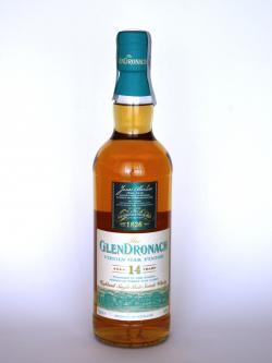 Glendronach 14 Year Old / Virgin Oak Finish Speyside Whisky Front side