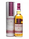 A bottle of Glendronach 15 Year Old / Moscatel Finish Speyside Whisky