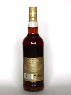 Glendronach 21 year Parliament Back side