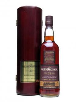 Glendronach 33 Year Old / Oloroso Sherry Cask Speyside Whisky