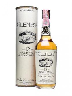 Glenesk 12 Year Old / Bottled 1980's Highland Whisky