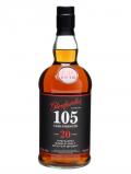 A bottle of Glenfarclas 105 / 20 Year Old Speyside Single Malt Scotch Whisky