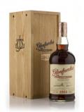 A bottle of Glenfarclas 1963 Family Cask