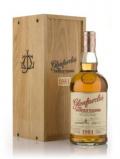 A bottle of Glenfarclas 1981 Family Cask