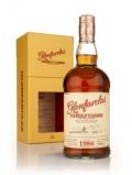 A bottle of Glenfarclas 1986 Family Cask