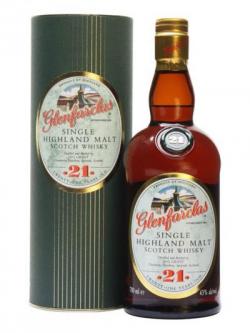 Glenfarclas 21 Year Old / Old Presentation Speyside Whisky