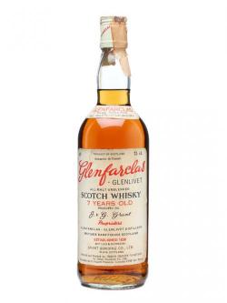 Glenfarclas-Glenlivet 7 Year Old / Bot.1970s Speyside Whisky