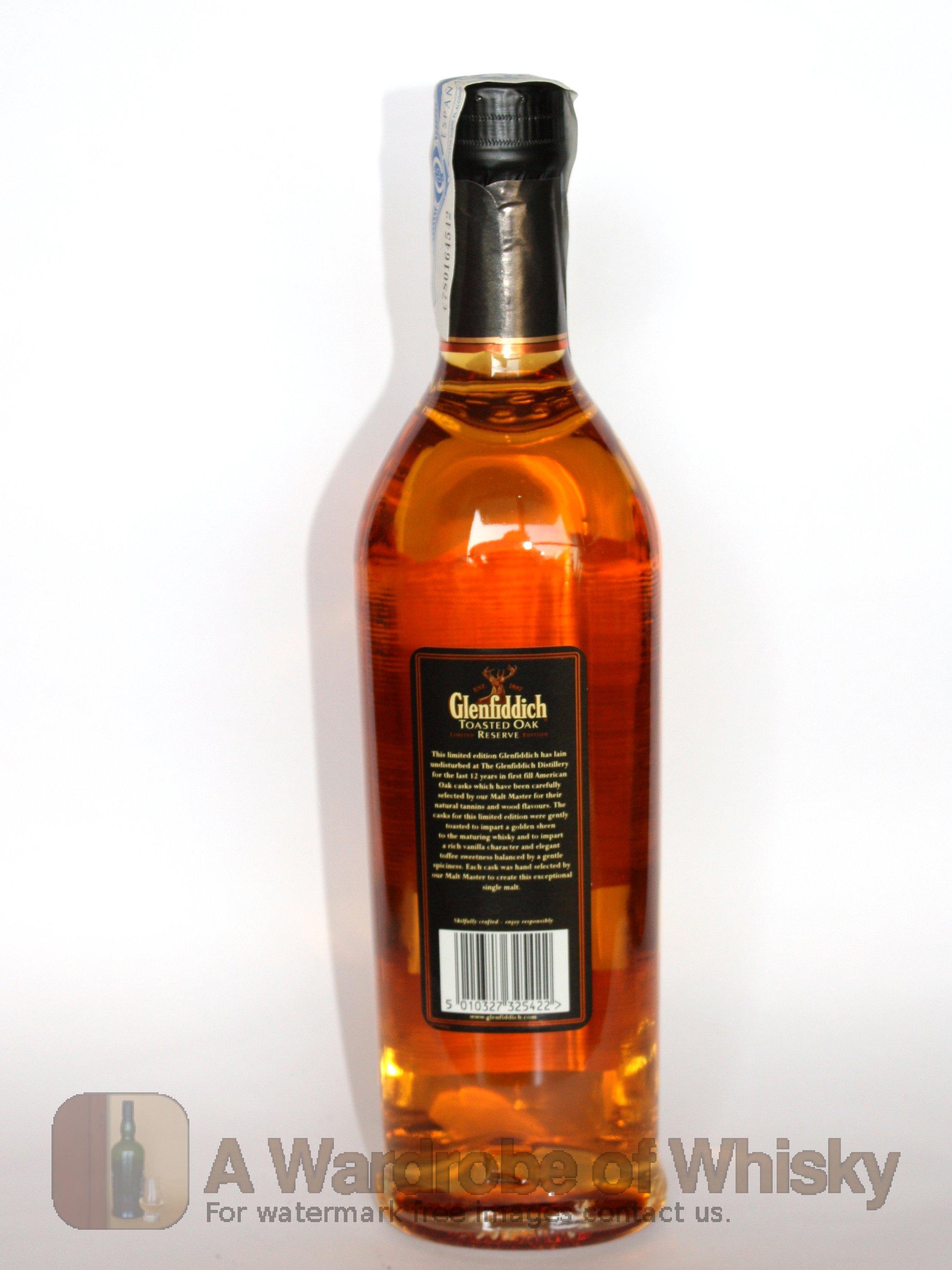 Glenfiddich 12 Year Old - Toasted Oak Reserve Scotch Whisky : The Whisky  Exchange