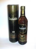 A bottle of Glenfiddich 18 year