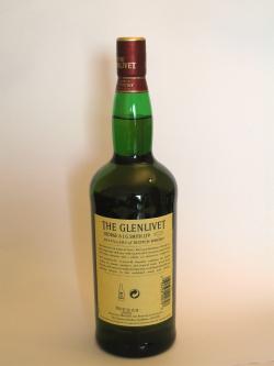 Glenlivet 12 year Back side