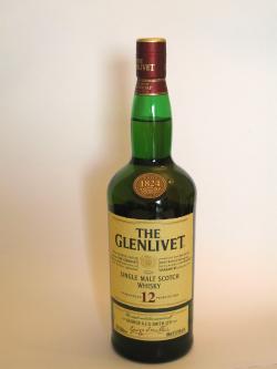 Glenlivet 12 year Front side