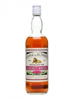 Glenlivet 1938 / Bot.1970s / Gordon& Macphail Speyside Whisky