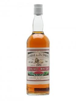 Glenlivet 1951 / gordon& Macphail Speyside Single Malt Scotch Whisky
