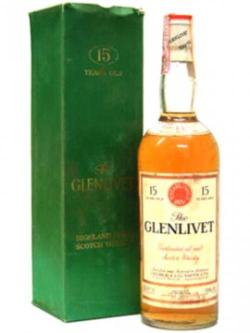 Glenlivet 1954 / 15 Year Old Speyside Single Malt Scotch Whisky