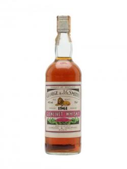 Glenlivet 1961 / Bot.1980s / Gordon& Macphail Speyside Whisky