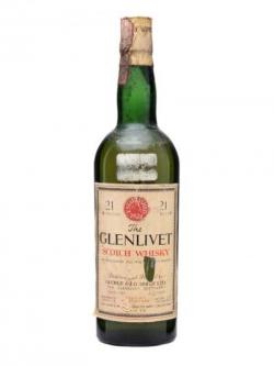 Glenlivet 21 Year Old / Bot.1960s