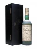 A bottle of Glenlivet 25 Year Old / Silver Jubilee Speyside Whisky