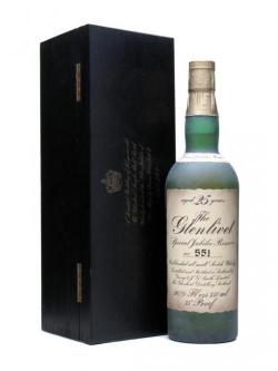 Glenlivet 25 Year Old / Silver Jubilee Speyside Whisky