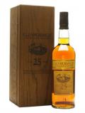 A bottle of Glenmorangie 25 Year Old Highland Single Malt Scotch Whisky