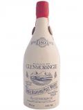 A bottle of Glenmorangie Ceramic 21 Year Old / 150th Anniversary Highland Whisky