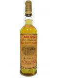 A bottle of Glenmorangie Single Highland Malt Scotch 10 Year Old