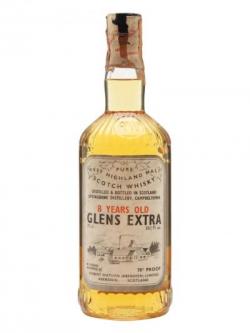 Glens Extra (Springbank) 8 Year Old / Bot.1960s Campbeltown Whisky